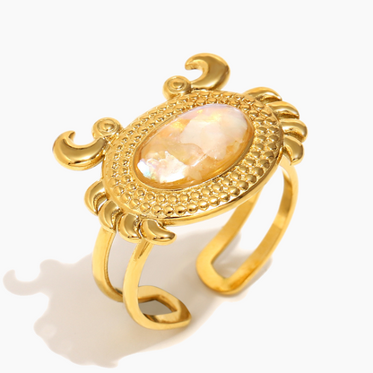 Tidal Guardian Crab Ring