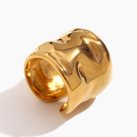 Molten Open Cuff Ring