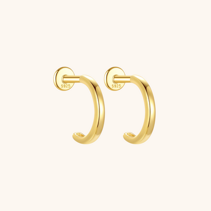 Minimalist Hoop Cartilage Earrings