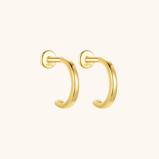 Minimalist Hoop Cartilage Earrings