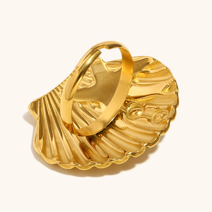 Ocean Treasure Shell Ring
