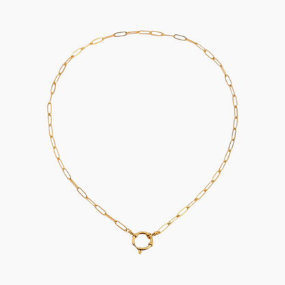 Bold Oval Link Chain Necklace