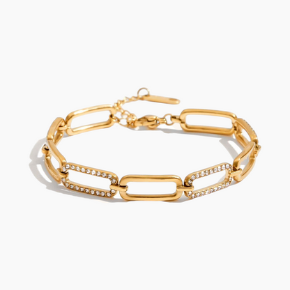 Sparkle Link Chain Bracelet