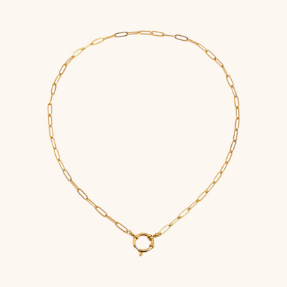 Bold Oval Link Chain Necklace