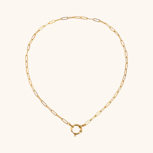 Bold Oval Link Chain Necklace