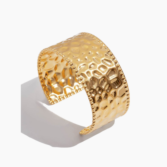 Solar Forge Textured Cuff