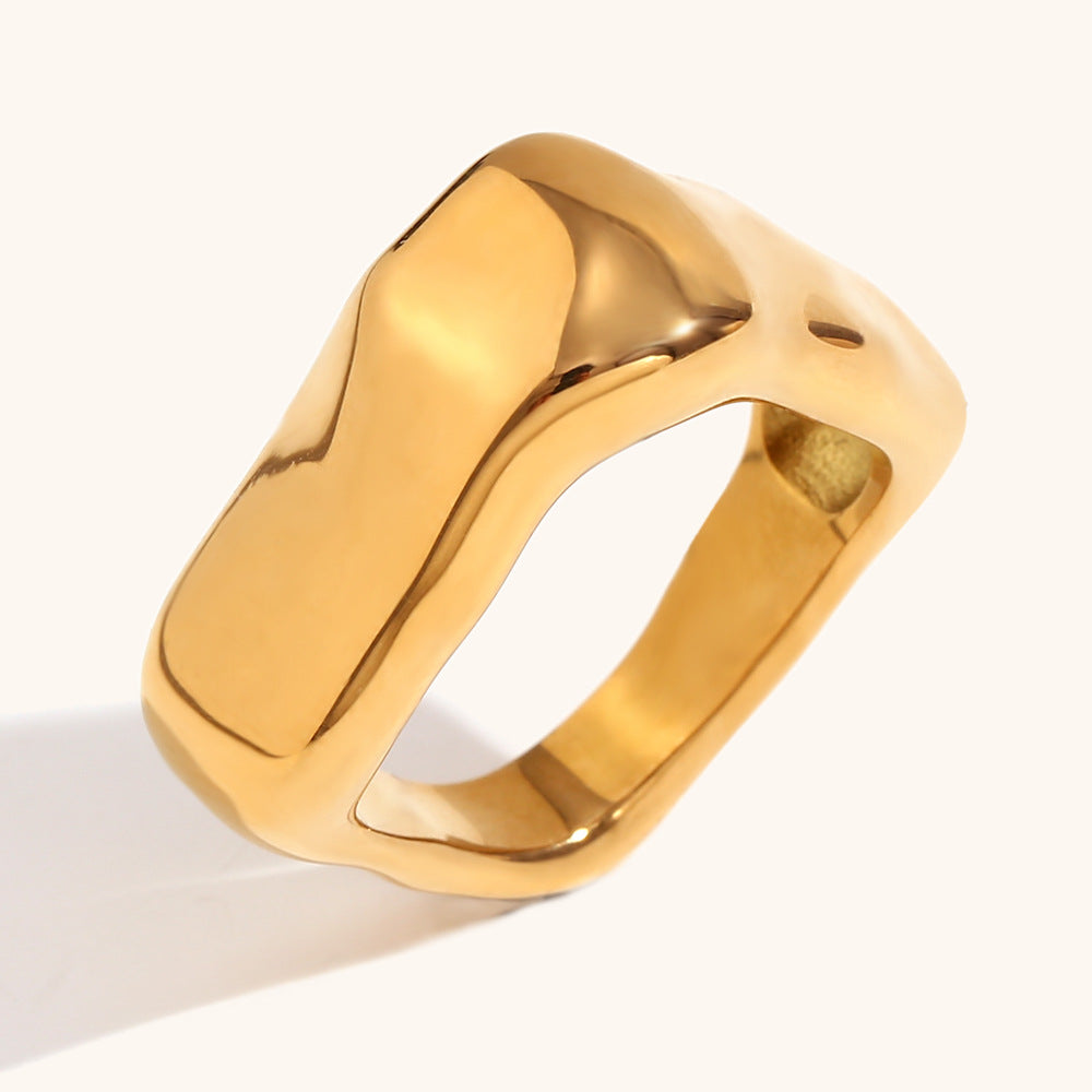 Bold Sculpted Dome Ring
