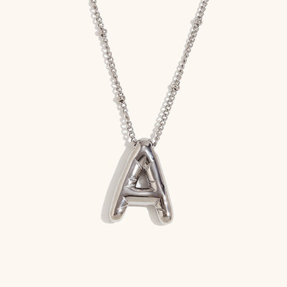 Bold Initial Pendant Necklace