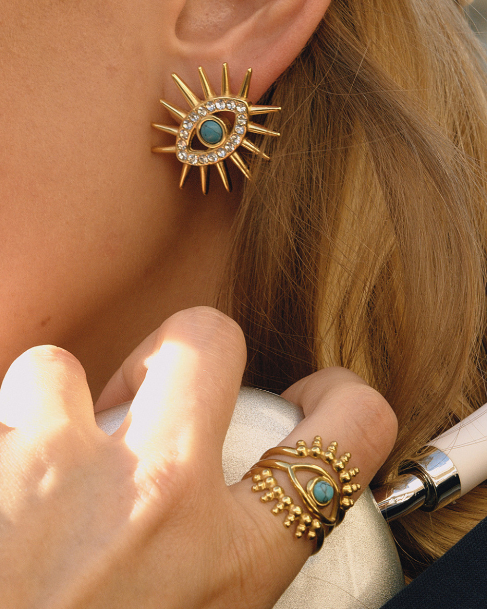 Celestial Eye Statement Ring