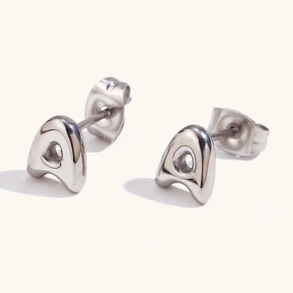 Minimalist Gold Stud Earrings