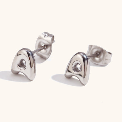 Minimalist Gold Stud Earrings