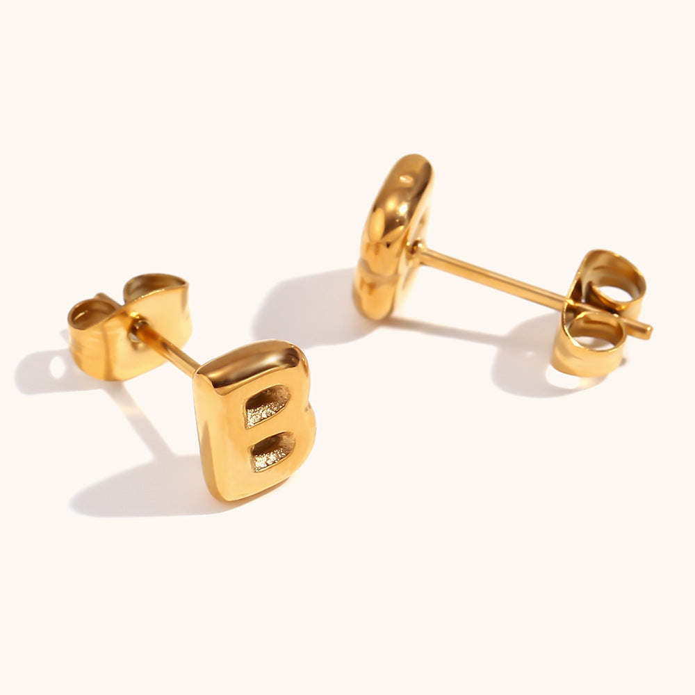 Minimalist Gold Stud Earrings