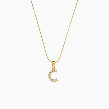 Pearl Initial Pendant Necklace