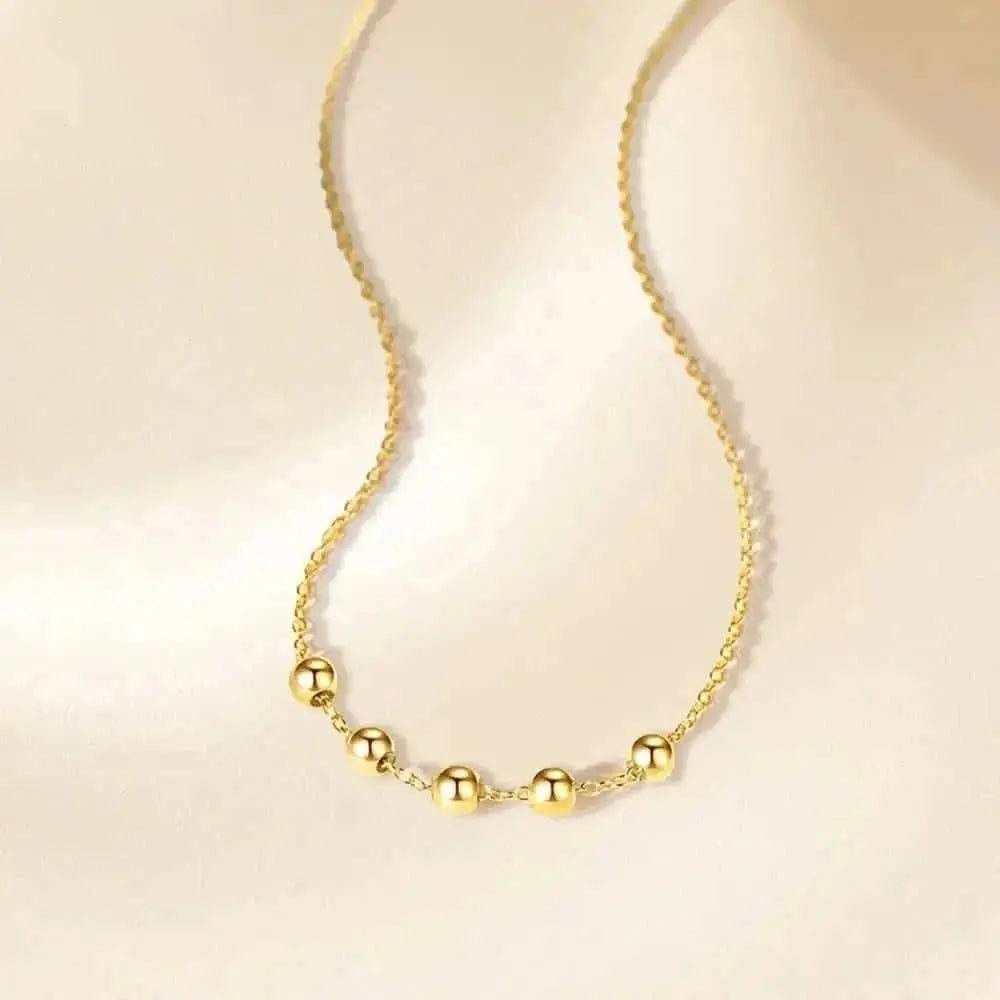 Bead Sterling Silver Necklace
