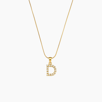 Pearl Initial Pendant Necklace