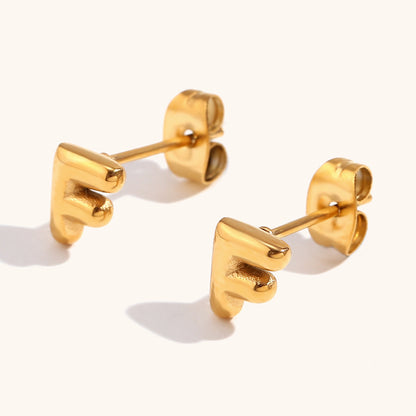 Minimalist Gold Stud Earrings