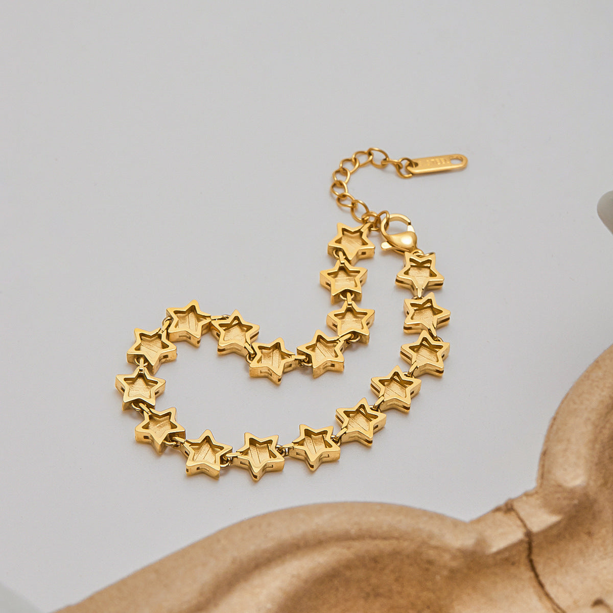 Delicate charm bracelet styled with casual white blouse for everyday chic_MiFJewelry