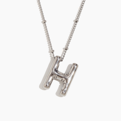Bold Initial Pendant Necklace