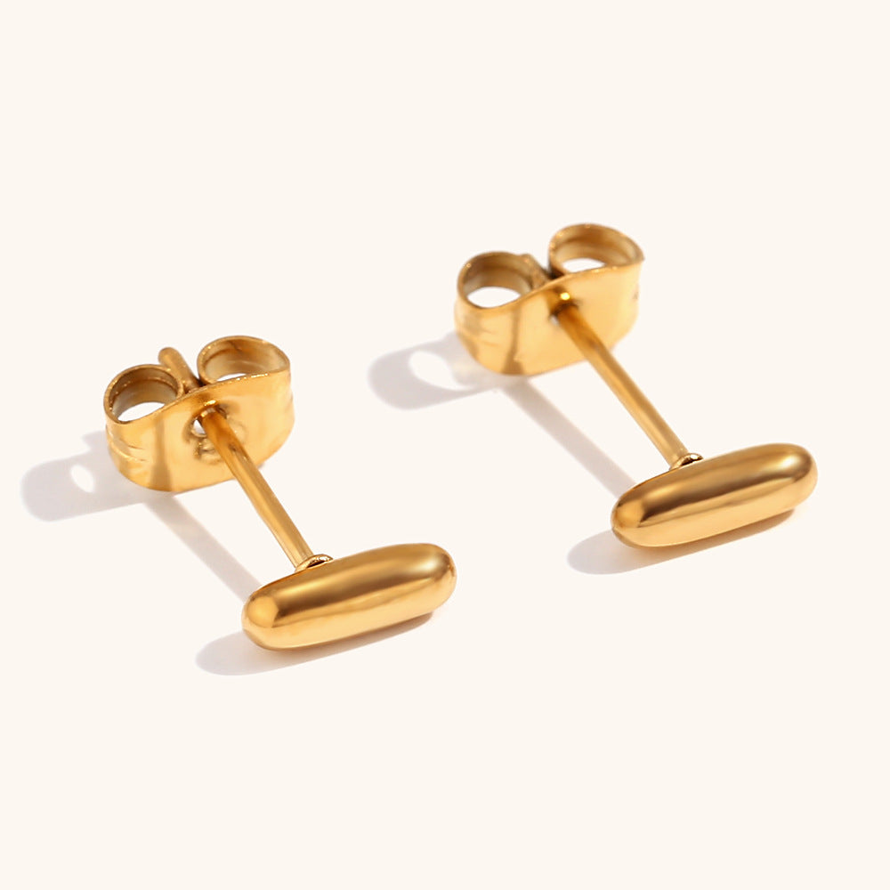Minimalist Gold Stud Earrings
