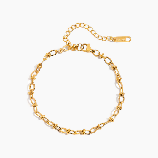 Golden Link Chain Bracelet