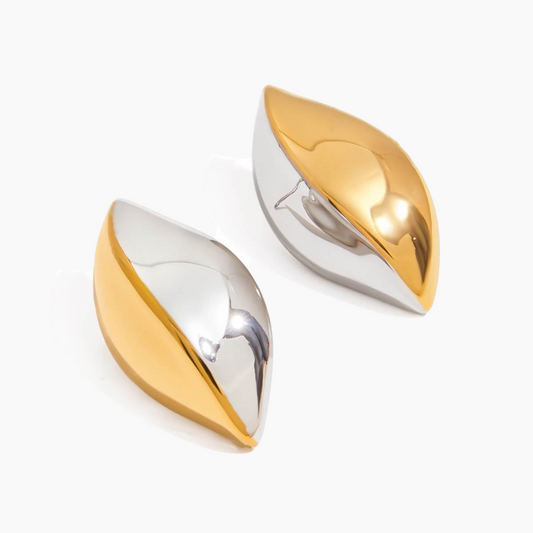 Gilded Leaf Earrings