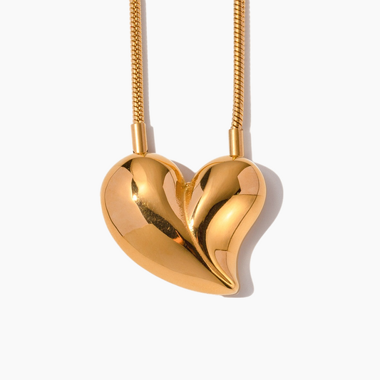 Amoura Bold Heart Necklace