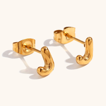Minimalist Gold Stud Earrings