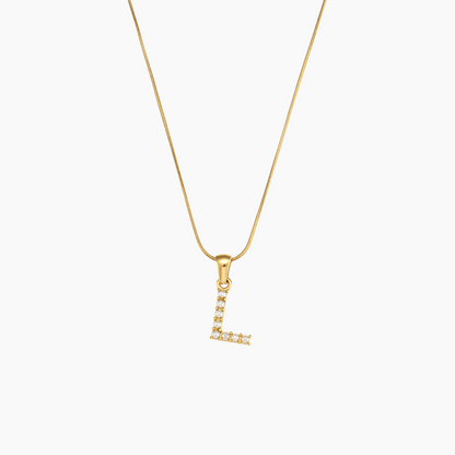 Pearl Initial Pendant Necklace