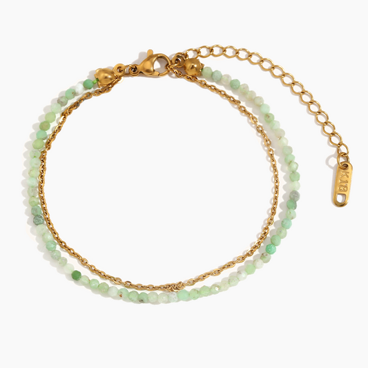 Sunstone Mist Chain Bracelet