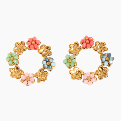 Blossom Harmony Hoop Earrings