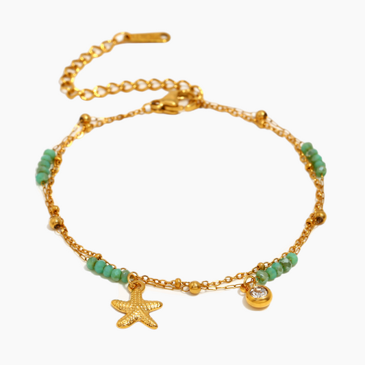 Starfish Charm Bracelet