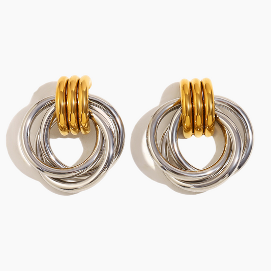 Luna Interlock Earrings