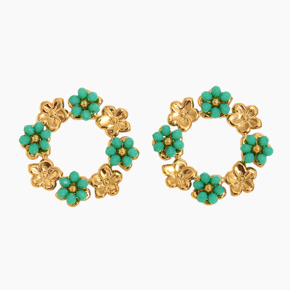 Blossom Harmony Hoop Earrings