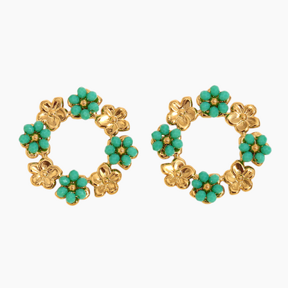 Blossom Harmony Hoop Earrings