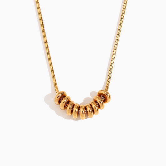 Minimalist Bead Bar Necklace
