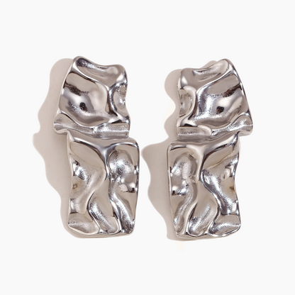 Molten Flow Statement Earrings