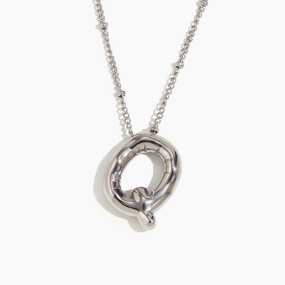 Bold Initial Pendant Necklace