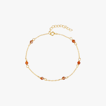 Minimalist Handmade Crystal Beaded Bracelet