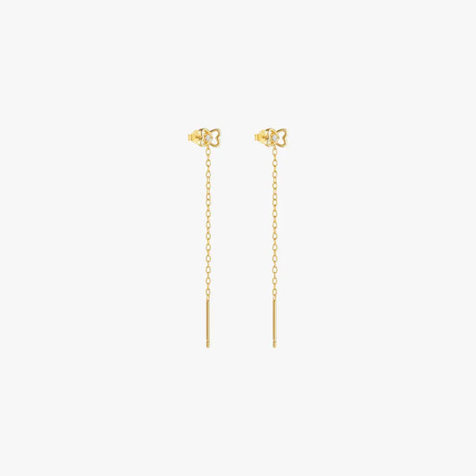 Elegant Drop Chain Earrings