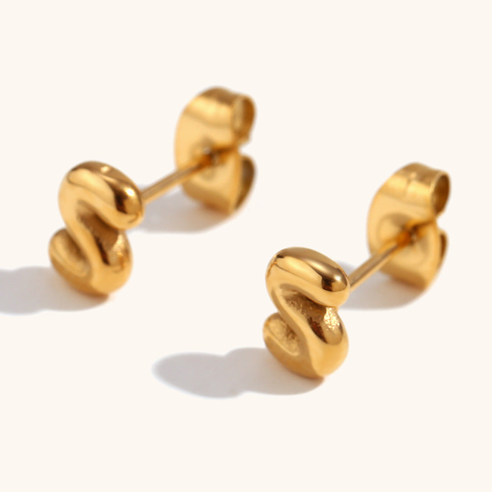 Minimalist Gold Stud Earrings