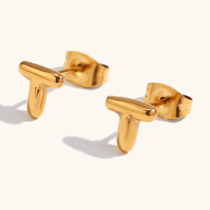 Minimalist Gold Stud Earrings