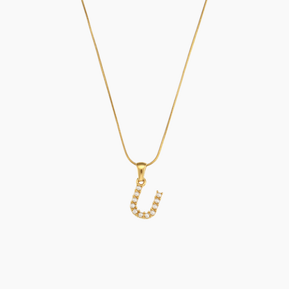 Pearl Initial Pendant Necklace