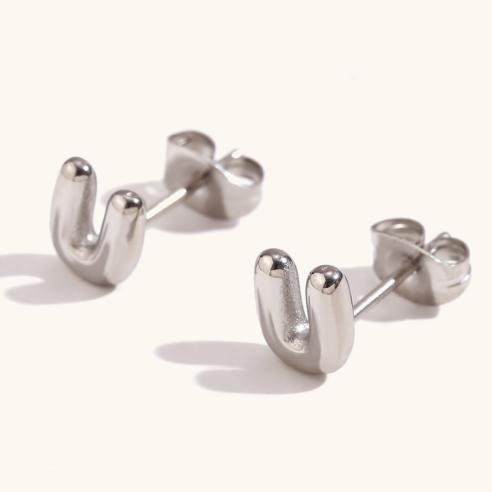 Minimalist Gold Stud Earrings