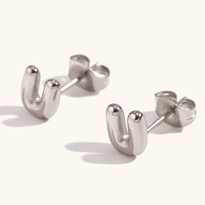 Minimalist Gold Stud Earrings