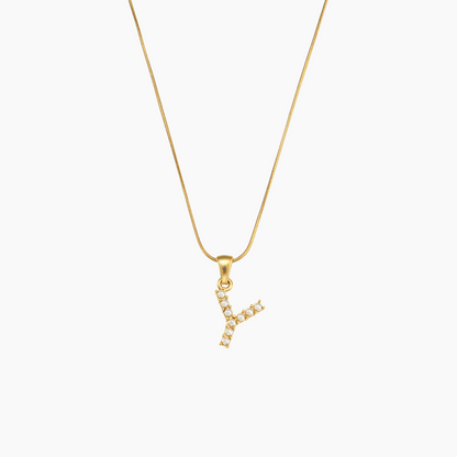 Pearl Initial Pendant Necklace