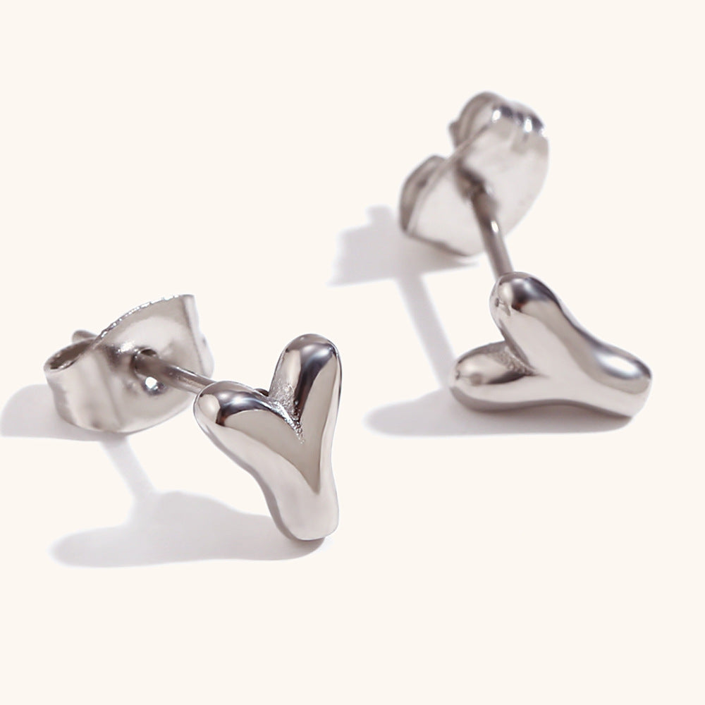 Minimalist Gold Stud Earrings