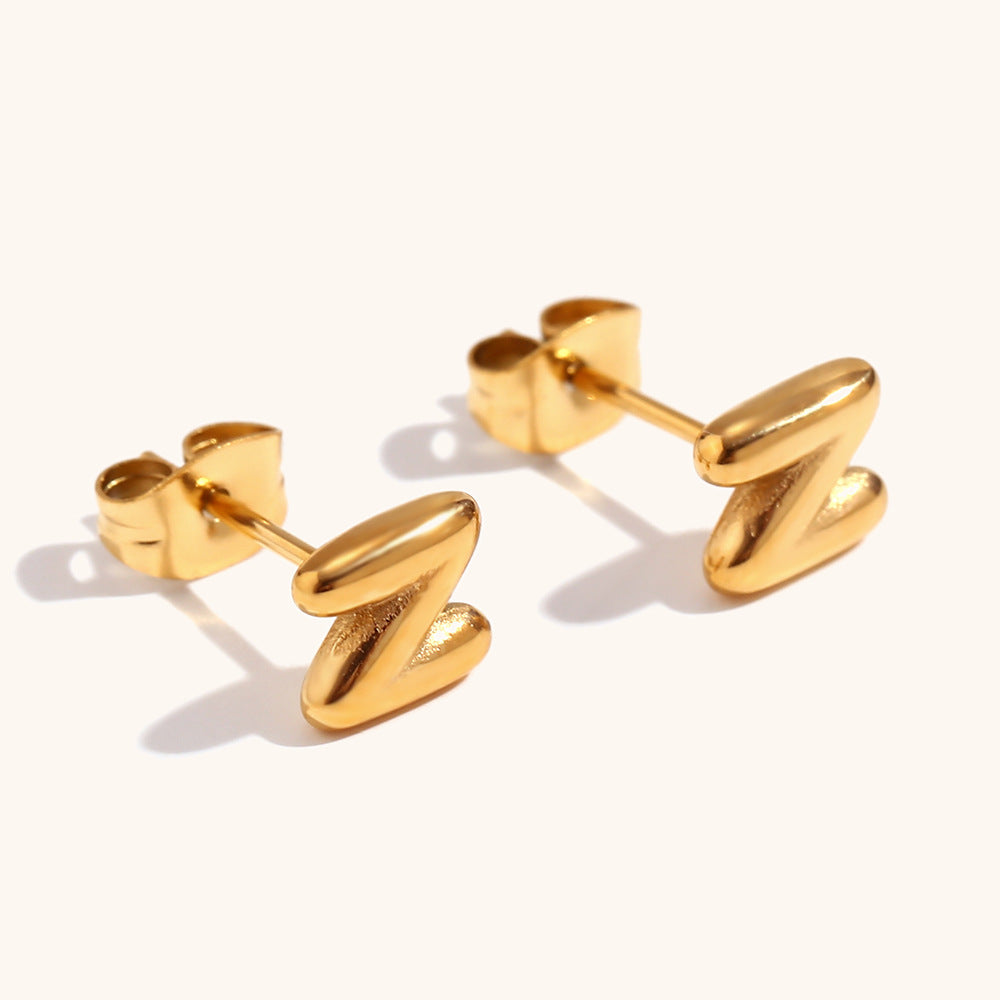 Minimalist Gold Stud Earrings
