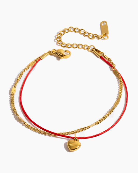 Lucky Heart Duo Bracelet