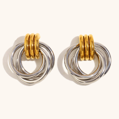 Luna Interlock Earrings