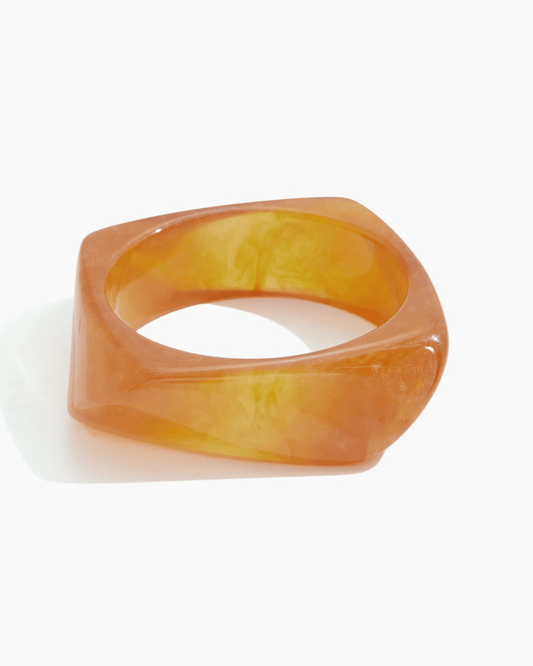 Amber Edge Bangle - mifjewelry